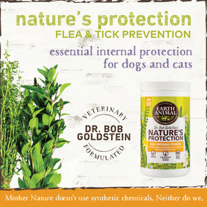 Earth Animal Nature's Protection Flea & Tick Prevention Daily Internal Powder