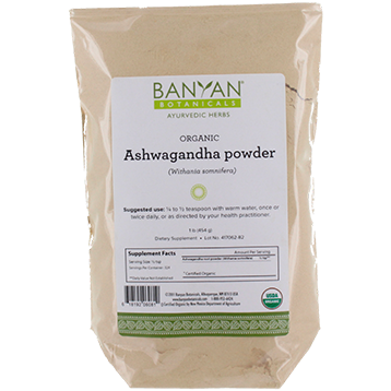 Ashwagandha (Certified Organic) 1 lb