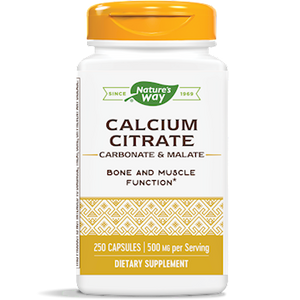 Calcium citrate/carbonate/malate complex 250 caps