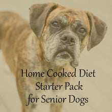 Load image into Gallery viewer, Home Cooked Diet for Senior Dogs Starter Pack
